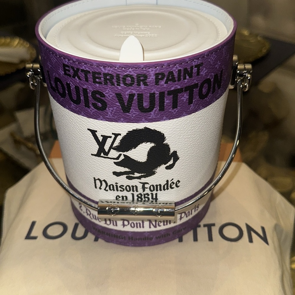 Louis Vuitton Paint Can Bag!(Purple) Brand New